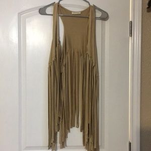Fringe vest